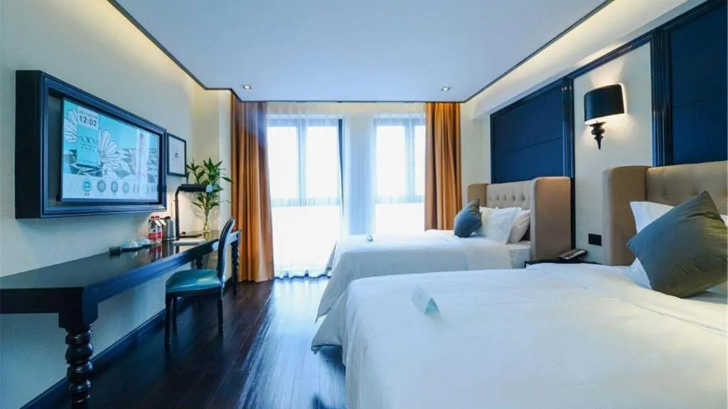 Bed in Xana Hotelle Zhengzhou Guoji Branch