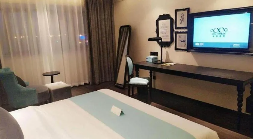 Bed in Xana Hotelle Zhengzhou Guoji Branch