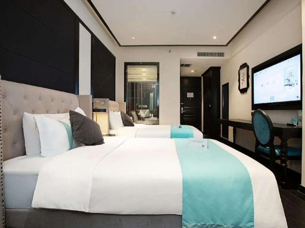 Bed in Xana Hotelle Zhengzhou Guoji Branch