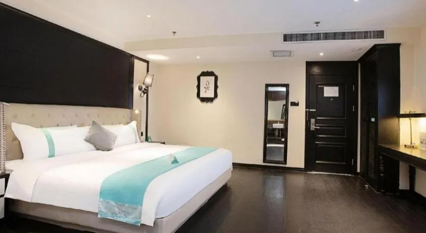 Bed in Xana Hotelle Zhengzhou Guoji Branch