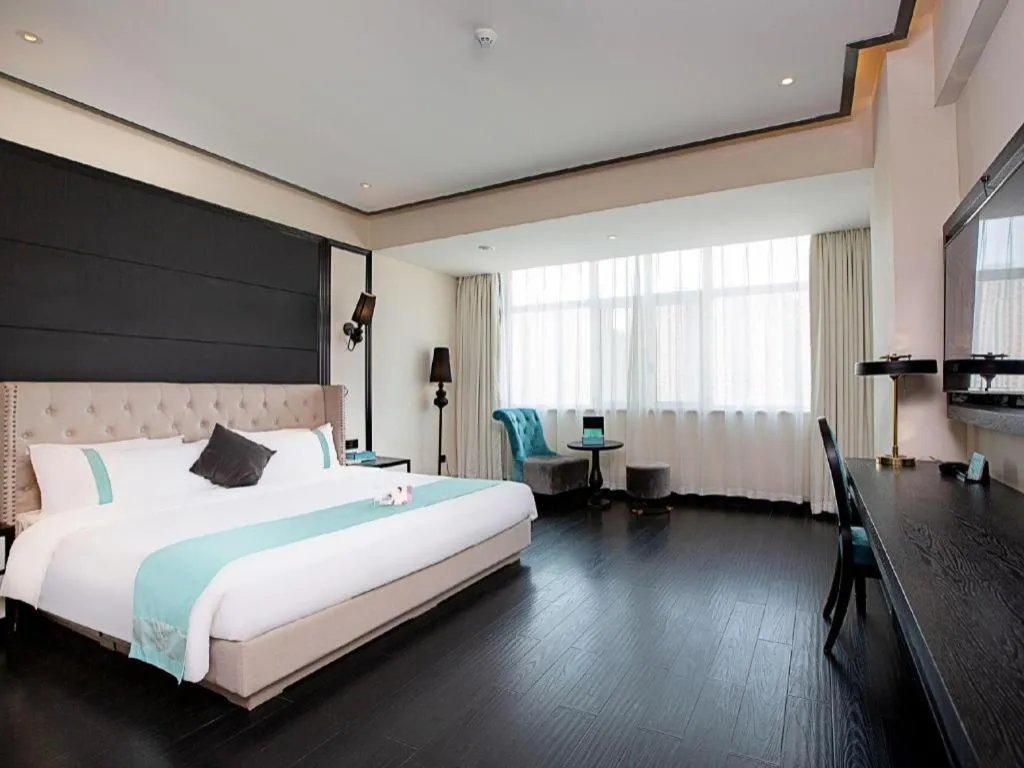 Bed in Xana Hotelle Zhengzhou Guoji Branch