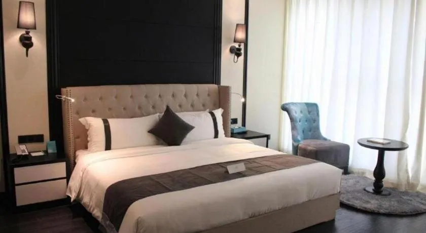 Bed in Xana Hotelle Zhengzhou Guoji Branch