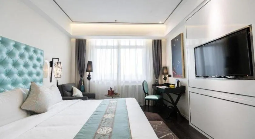 Bed in Xana Hotelle Xi'an GONG IP South Gate of Zhonglou