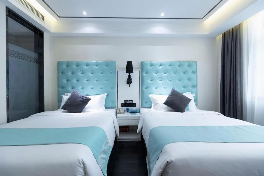 Bed in Xana Hotelle Xi'an GONG IP South Gate of Zhonglou