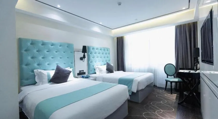 Bed in Xana Hotelle Xi'an GONG IP South Gate of Zhonglou