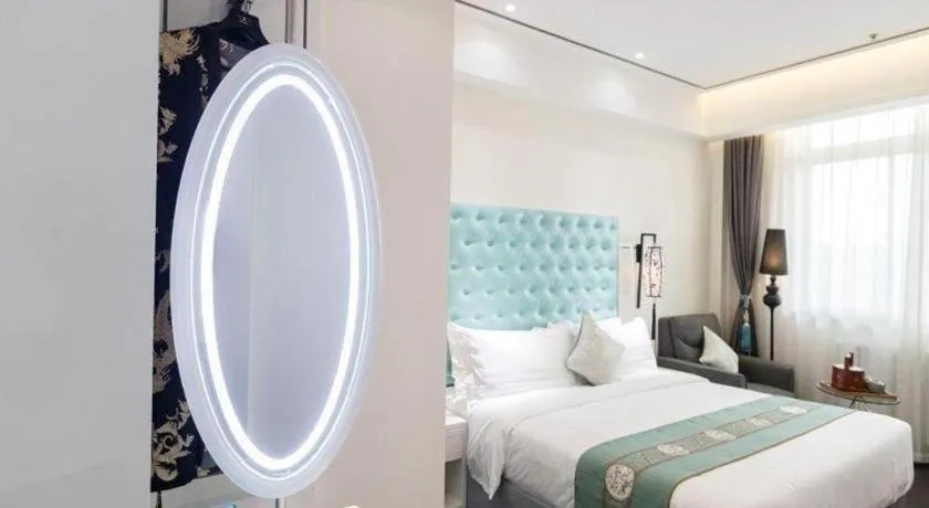 Bed in Xana Hotelle Xi'an GONG IP South Gate of Zhonglou