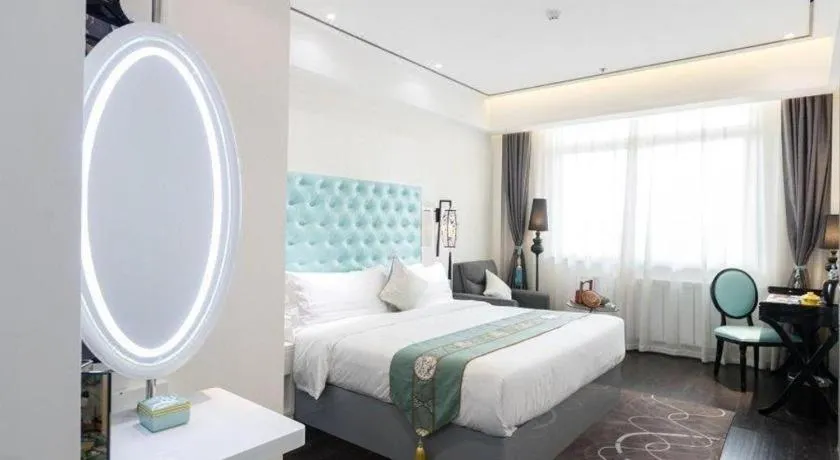 Bed in Xana Hotelle Xi'an GONG IP South Gate of Zhonglou