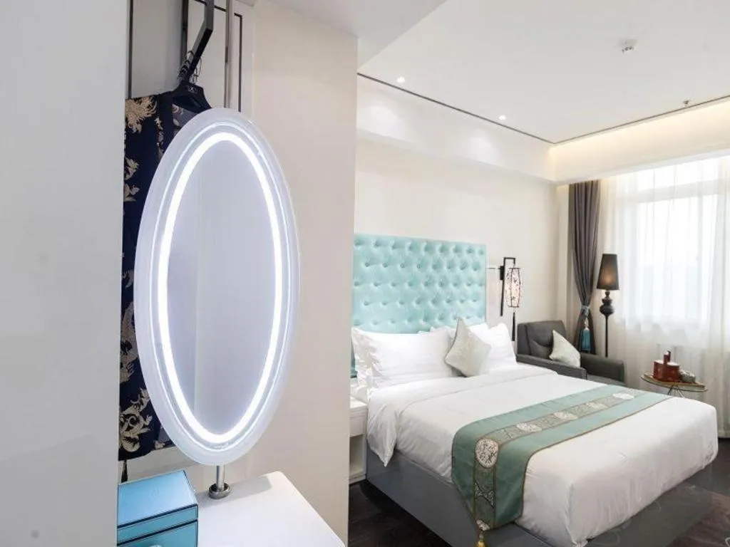 Bed in Xana Hotelle Xi'an GONG IP South Gate of Zhonglou