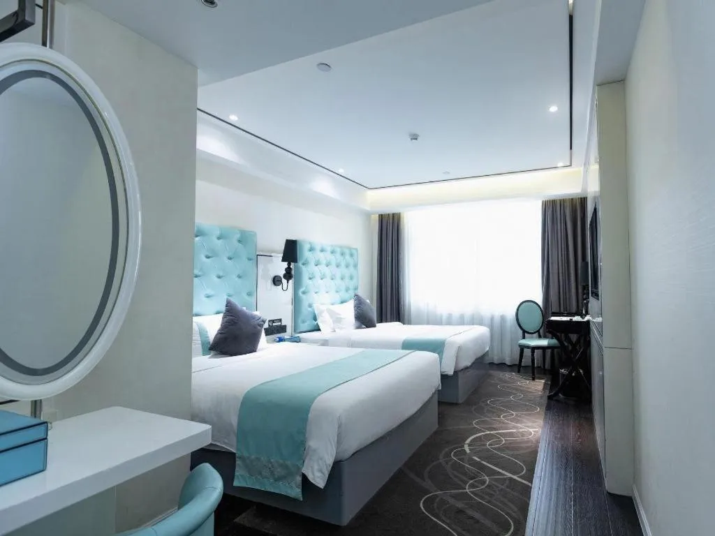 Bed in Xana Hotelle Xi'an GONG IP South Gate of Zhonglou