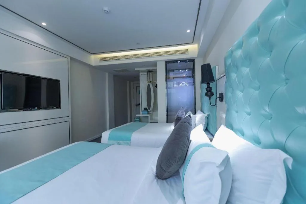 Bed in Xana Hotelle Xi'an GONG IP South Gate of Zhonglou