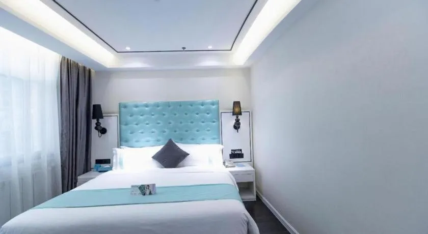 Bed in Xana Hotelle Xi'an GONG IP South Gate of Zhonglou