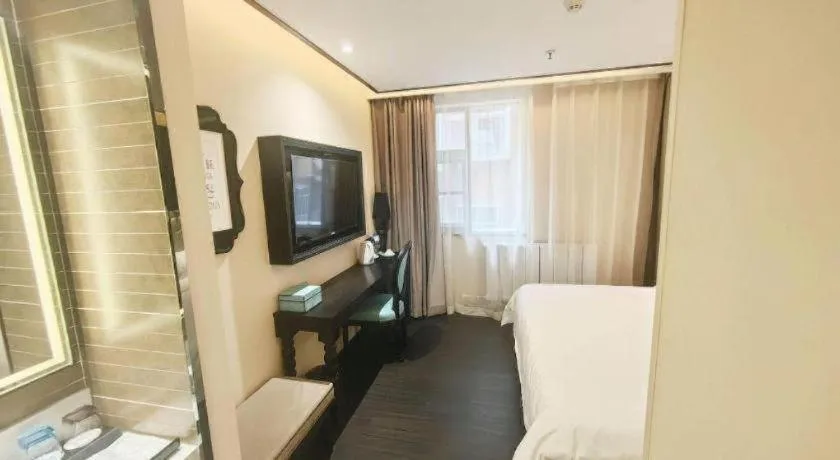 Bed in Xana Hotelle Xi'an GONG IP South Gate of Zhonglou