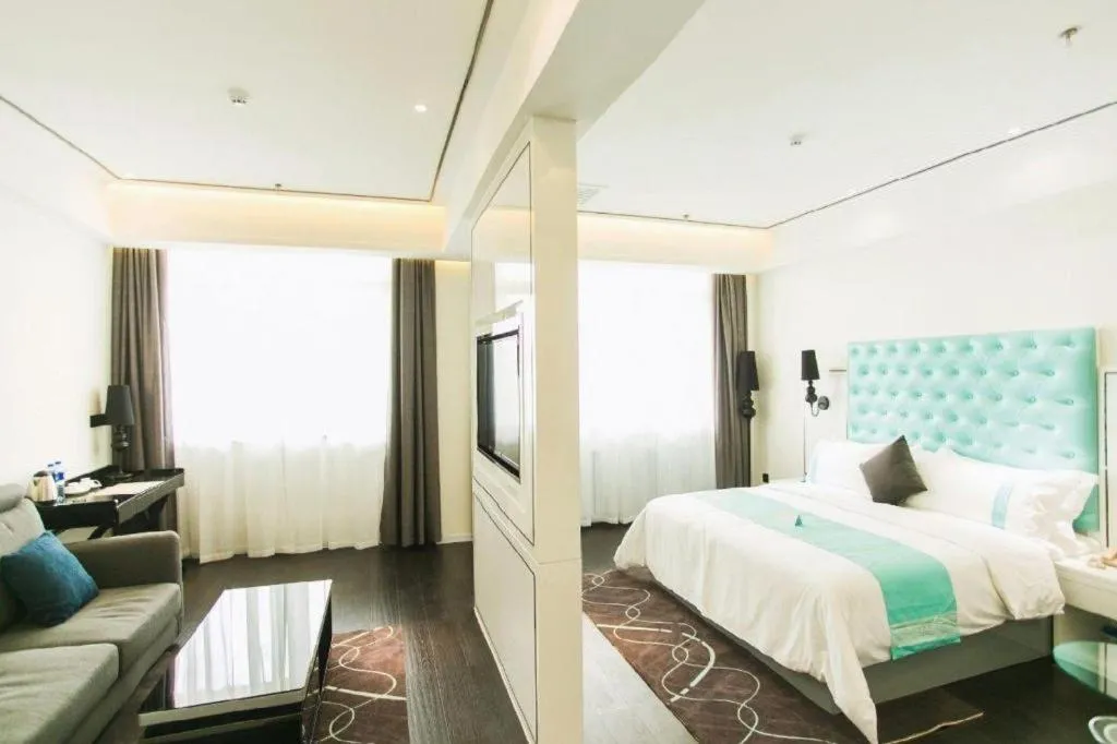 Bed in Xana Hotelle Xi'an GONG IP South Gate of Zhonglou