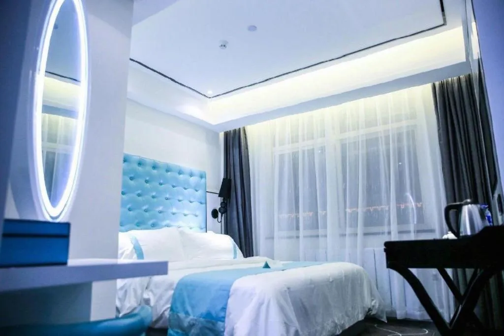 Bed in Xana Hotelle Xi'an GONG IP South Gate of Zhonglou