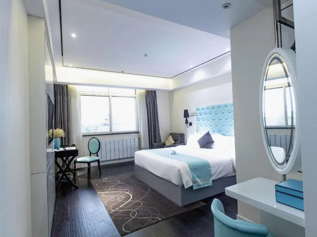 Bed in Xana Hotelle Xi'an GONG IP South Gate of Zhonglou