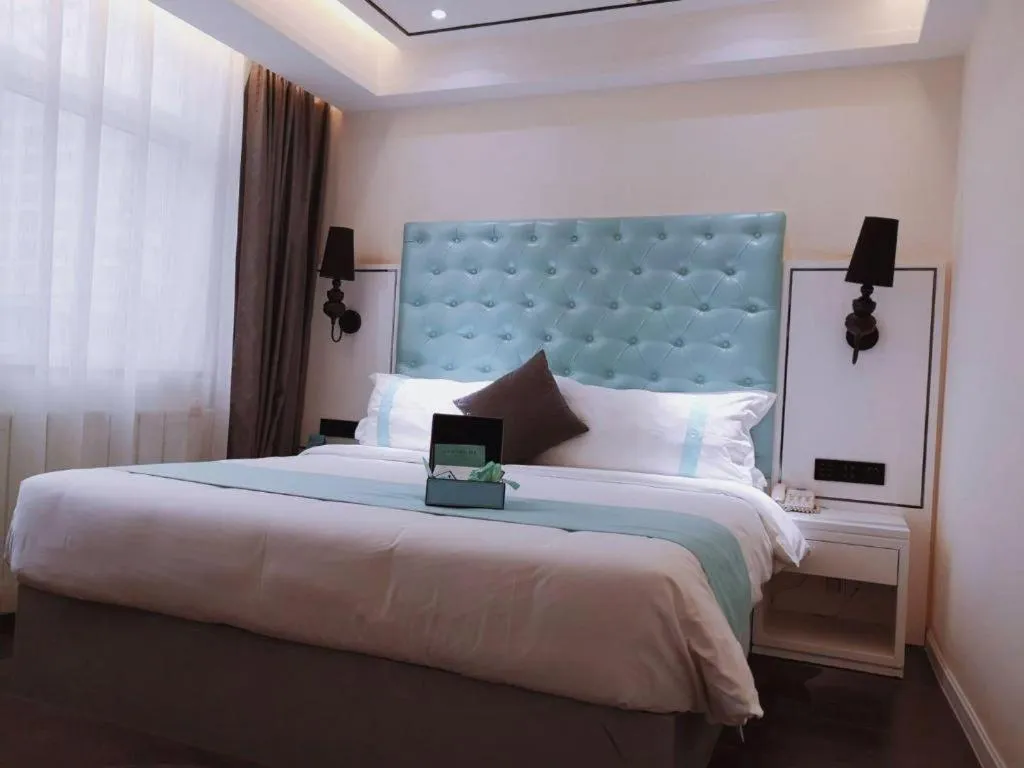 Bed in Xana Hotelle Xi'an GONG IP South Gate of Zhonglou