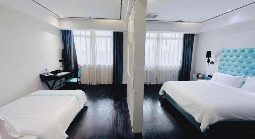 Bed in Xana Hotelle Xi'an GONG IP South Gate of Zhonglou