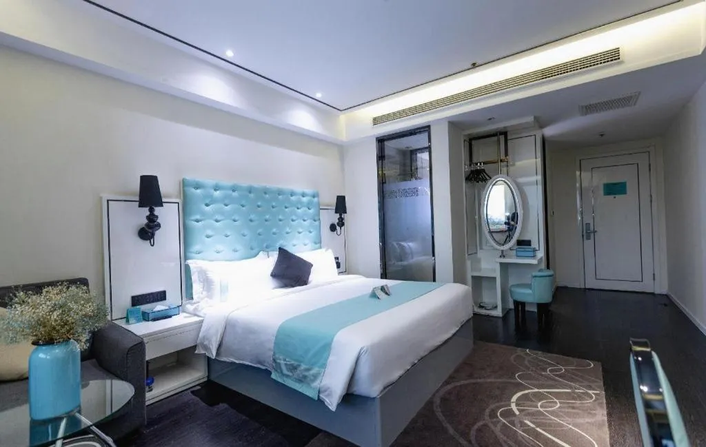 Bed in Xana Hotelle Xi'an GONG IP South Gate of Zhonglou