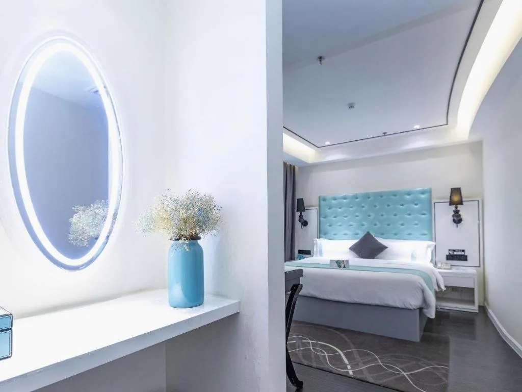 Bed in Xana Hotelle Xi'an GONG IP South Gate of Zhonglou