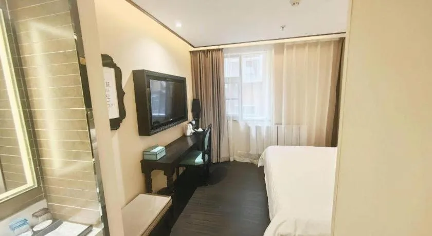 Bed in Xana Hotelle Xi'an GONG IP South Gate of Zhonglou