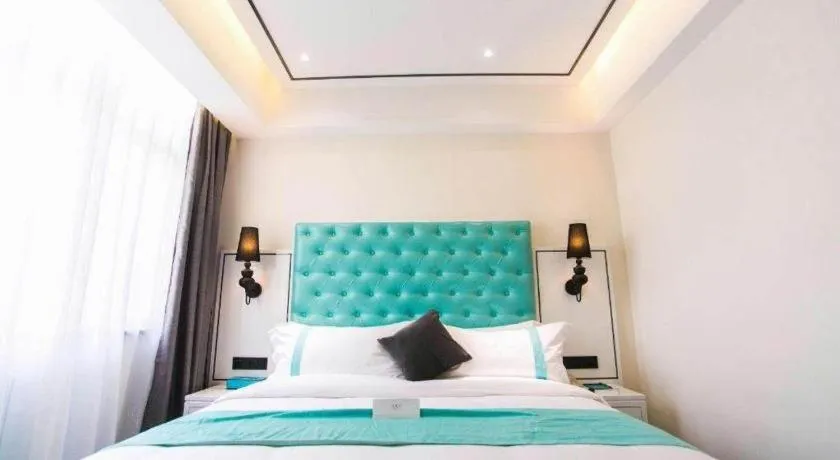 Bed in Xana Hotelle Xi'an GONG IP South Gate of Zhonglou