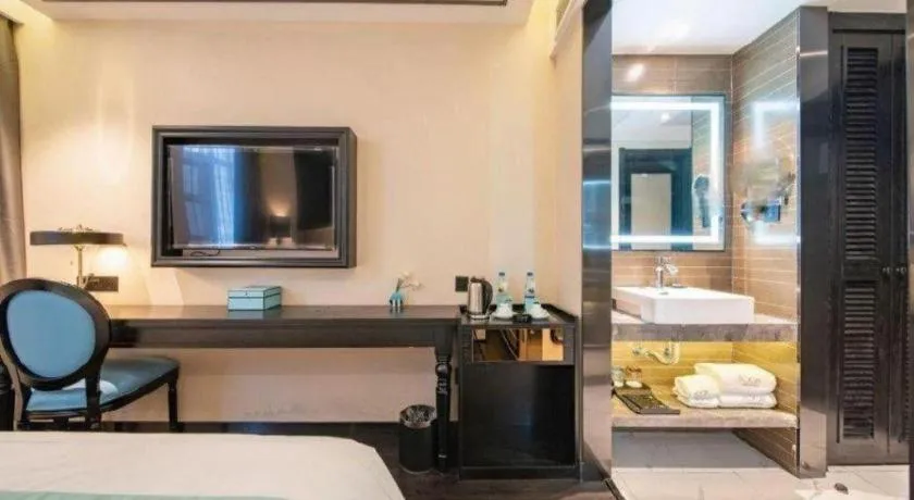 Bed in Xana Hotelle Jinan Daminghu North Gate