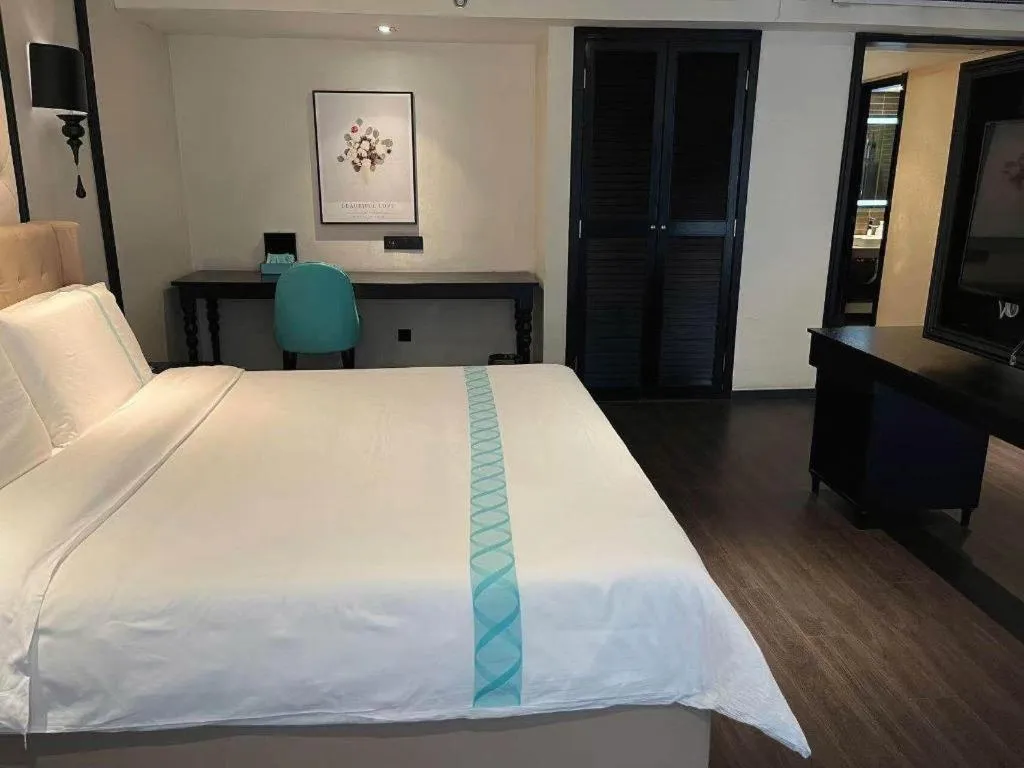 Bed in Xana Hotelle Jinan Daminghu North Gate