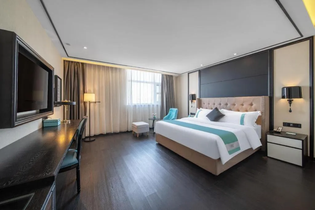 Bed in Xana Hotelle Jinan Daminghu North Gate