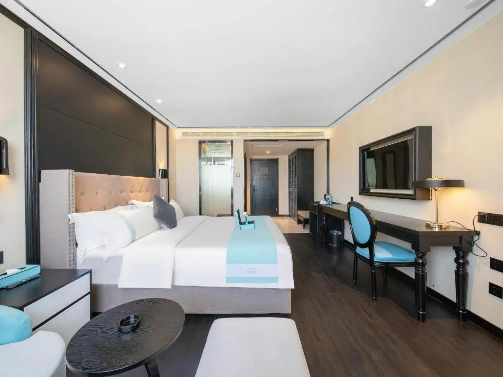 Bed in Xana Hotelle Jinan Daminghu North Gate