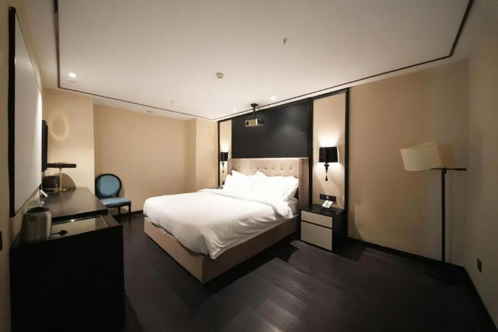 Bed in Xana Hotelle Jinan Daminghu North Gate