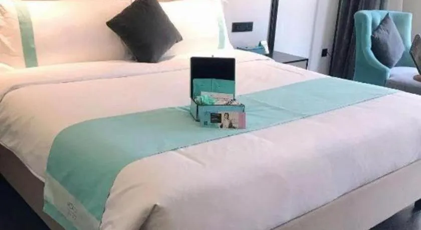 Bed in Xana Hotelle Jinan Daminghu North Gate