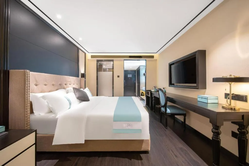 Bed in Xana Hotelle Jinan Daminghu North Gate