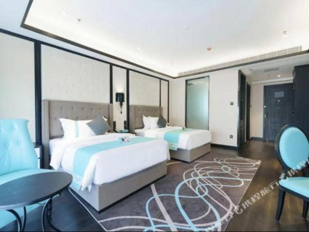 Bed in Xana Hotelle Jinan Daminghu North Gate