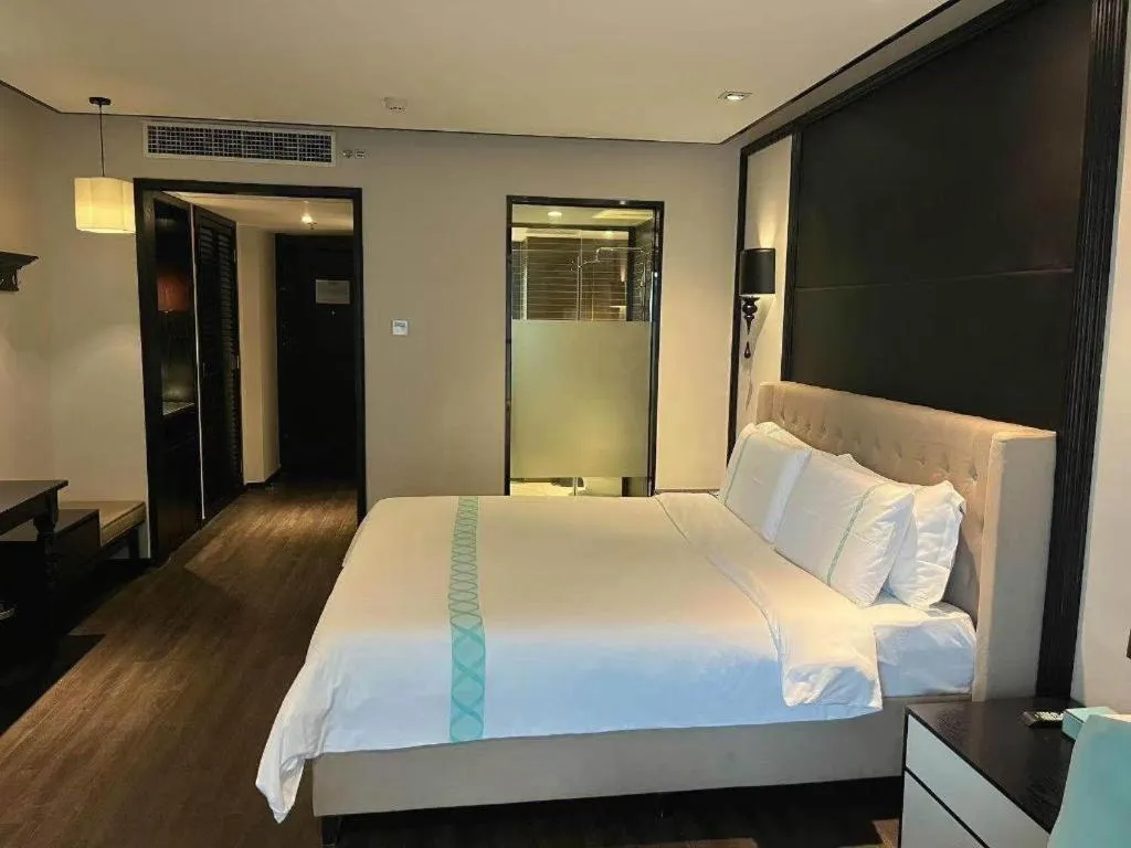 Bed in Xana Hotelle Jinan Daminghu North Gate