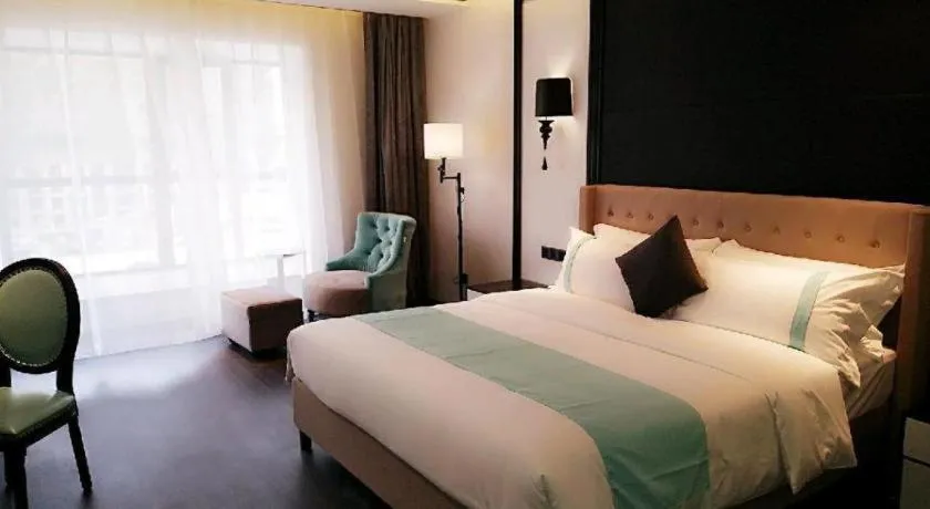 Bed in Xana Hotelle Jinan Daminghu North Gate