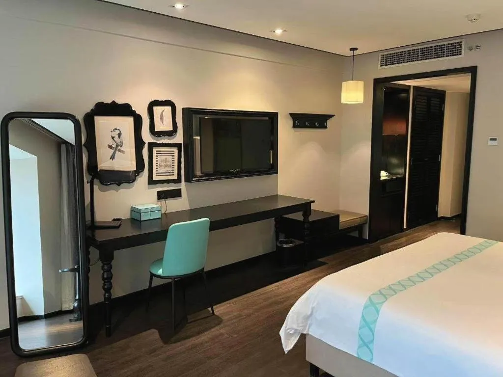 Bed in Xana Hotelle Jinan Daminghu North Gate