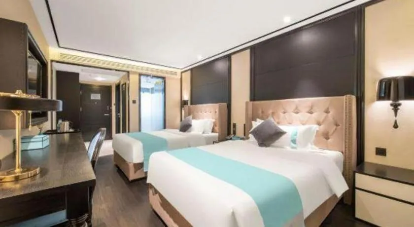 Bed in Xana Hotelle Jinan Daminghu North Gate