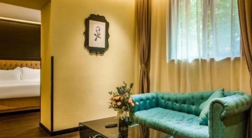 Bed in Xana Hotelle Beijing Olympic Park South Lishuiqiao Metro Station