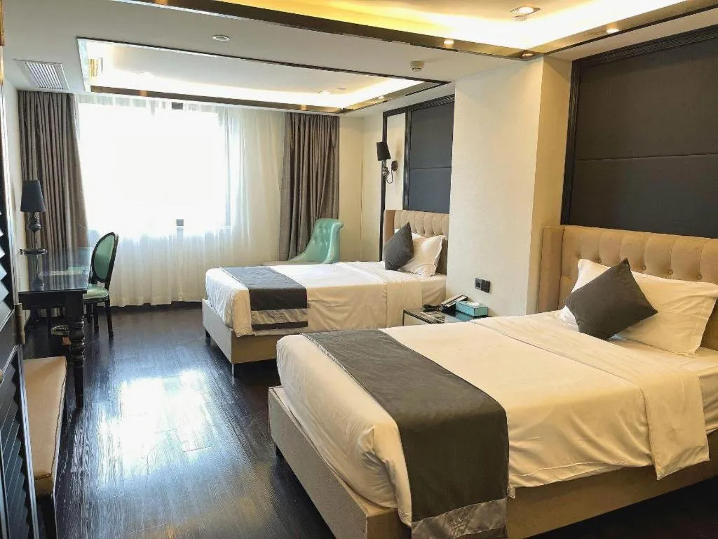 Bed in Xana Hotelle Xiamen Airport Zone Government