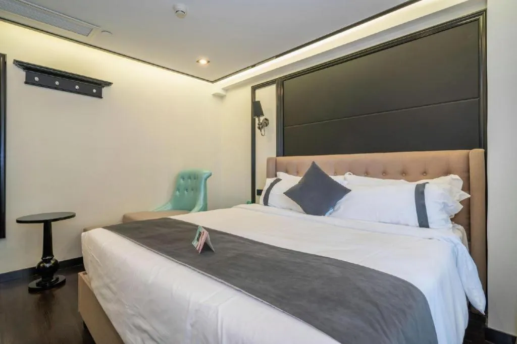 Bed in Xana Hotelle Xiamen Airport Zone Government