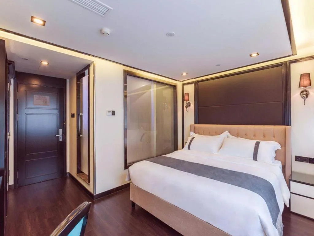 Bed in Xana Hotelle Xiamen Airport Zone Government