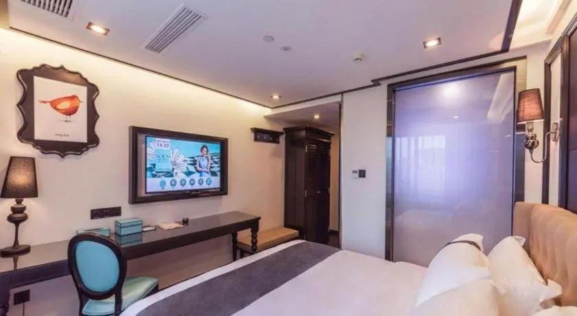 Bed in Xana Hotelle Xiamen Airport Zone Government