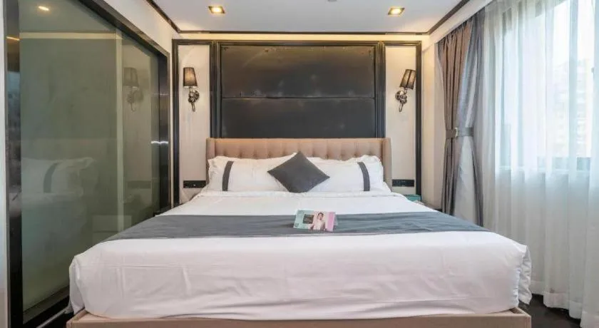 Bed in Xana Hotelle Xiamen Airport Zone Government