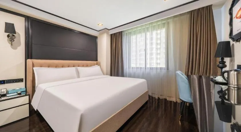 Bed in Xana Hotelle Xiamen Airport Zone Government