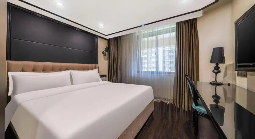 Bed in Xana Hotelle Xiamen Airport Zone Government