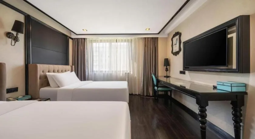 Bed in Xana Hotelle Xiamen Airport Zone Government