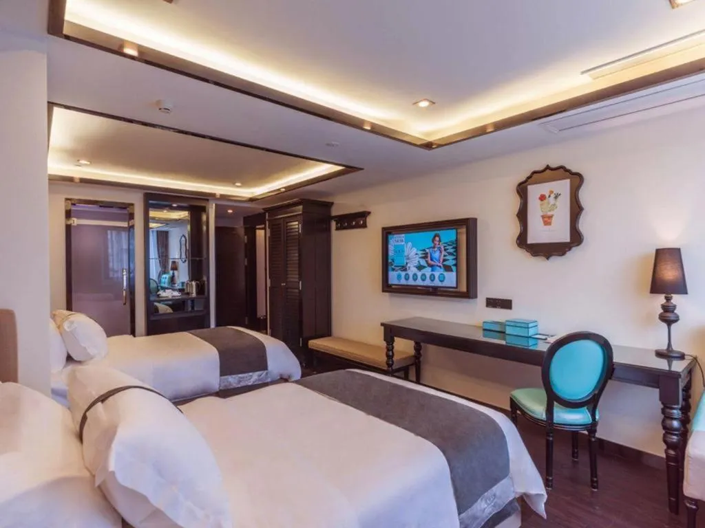 Bed in Xana Hotelle Xiamen Airport Zone Government