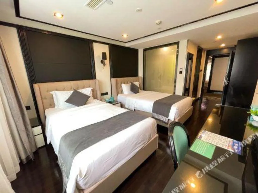 Bed in Xana Hotelle Xiamen Airport Zone Government