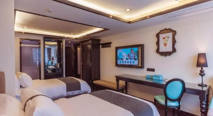 Bed in Xana Hotelle Xiamen Airport Zone Government