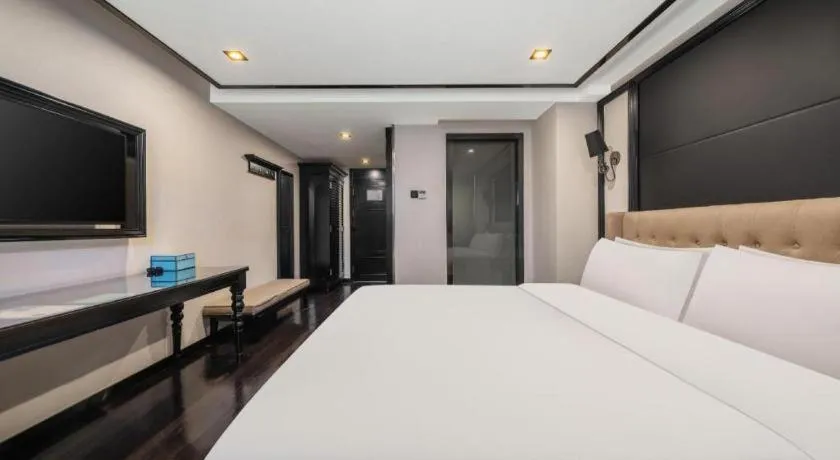 Bed in Xana Hotelle Xiamen Airport Zone Government